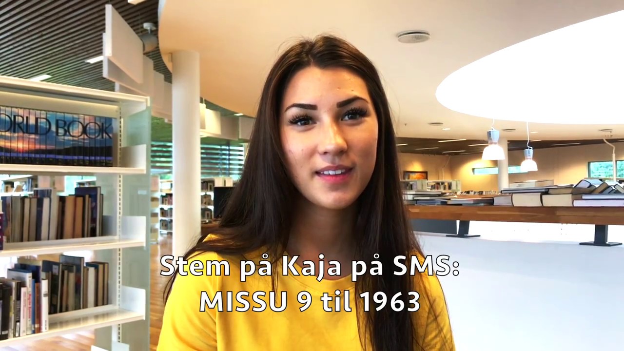 Kaja Kojan til Miss Norway-finalen