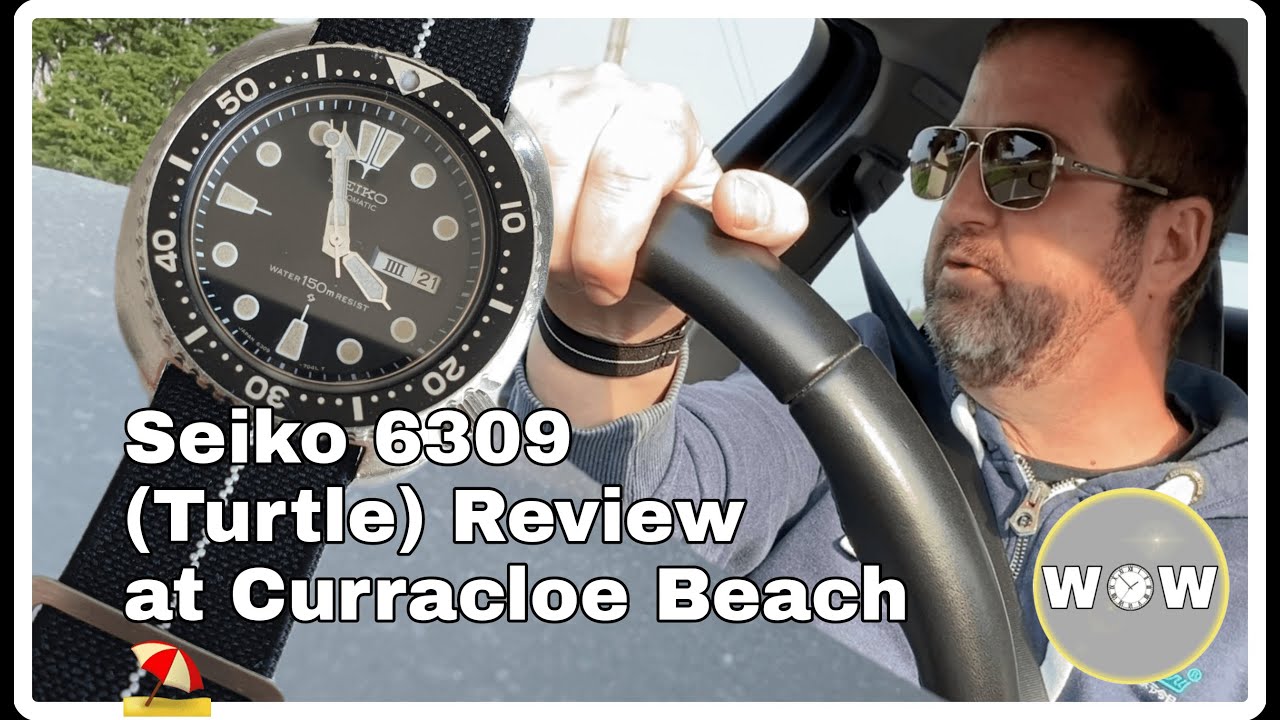 Seiko 6309 Turtle Review at Curracloe Beach, Co. Wexford | Seiko Turtle | Best Vintage Seiko / Watch