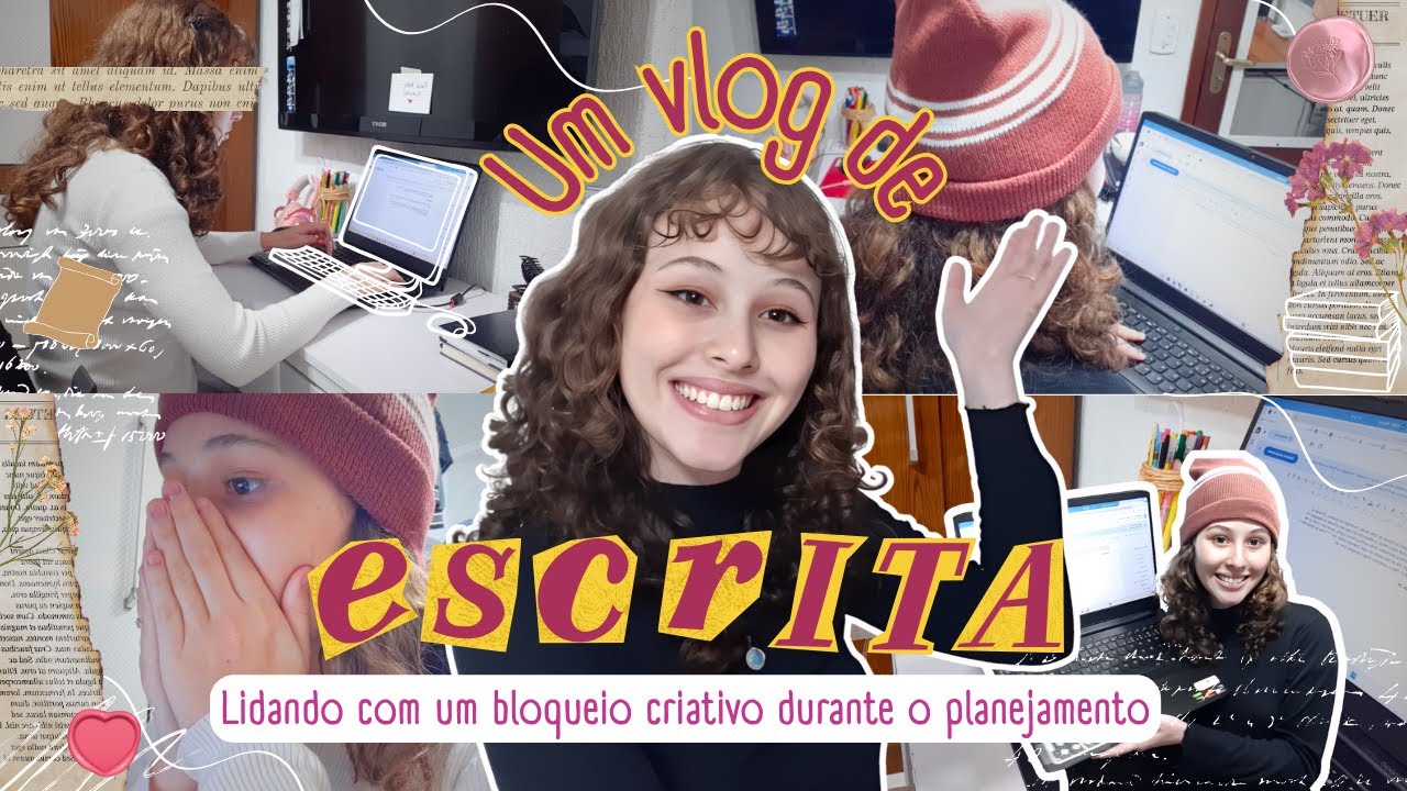 Finalizei o planejamento do meu livro de fantasia (com bloqueio criativo) - Vlog de Escrita #3