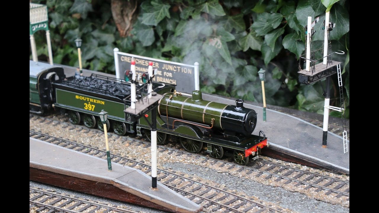 O Gauge Live Steam: Crewchester Autum  2015