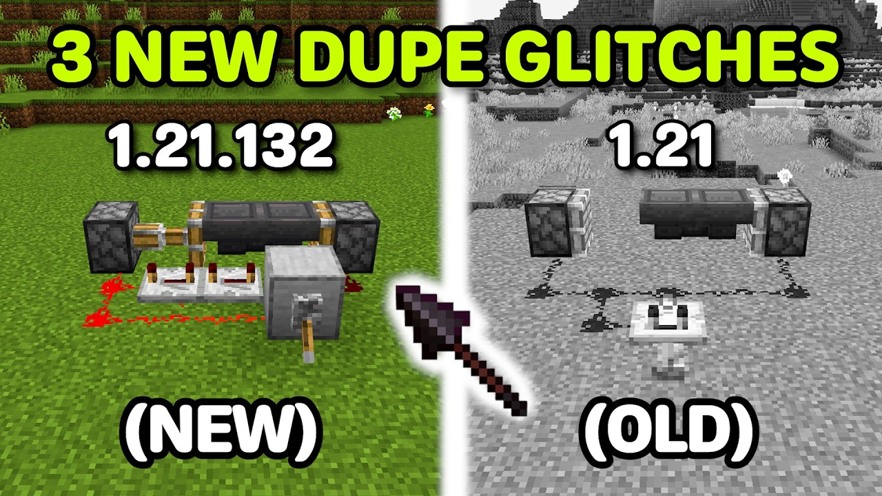 3 BEST WORKING DUPE GLITCHES 1.21.132 In Minecraft Bedrock!