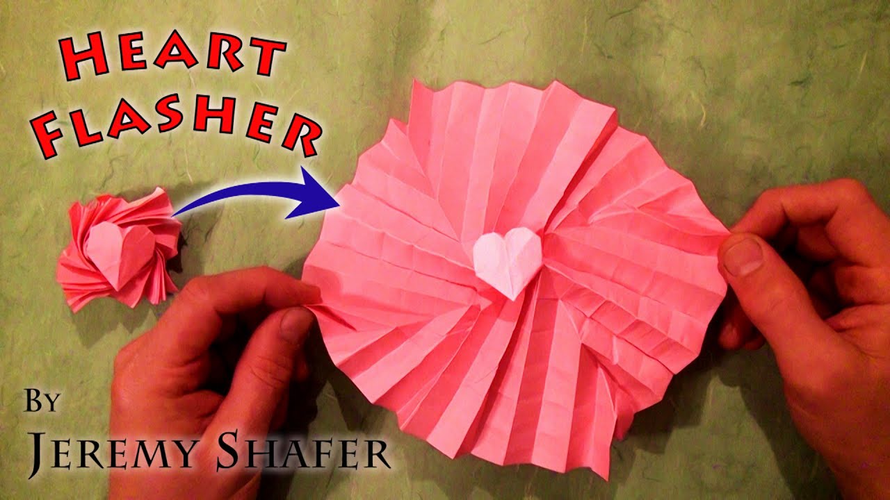 Origami Heart Flasher