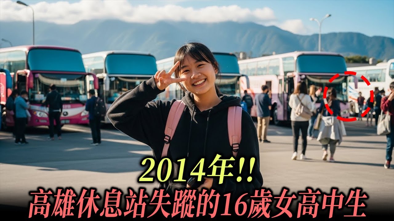 2014年!! 高雄休息站失蹤的16歲女高中生，前特種部隊父親11個月後發現驚人線索…