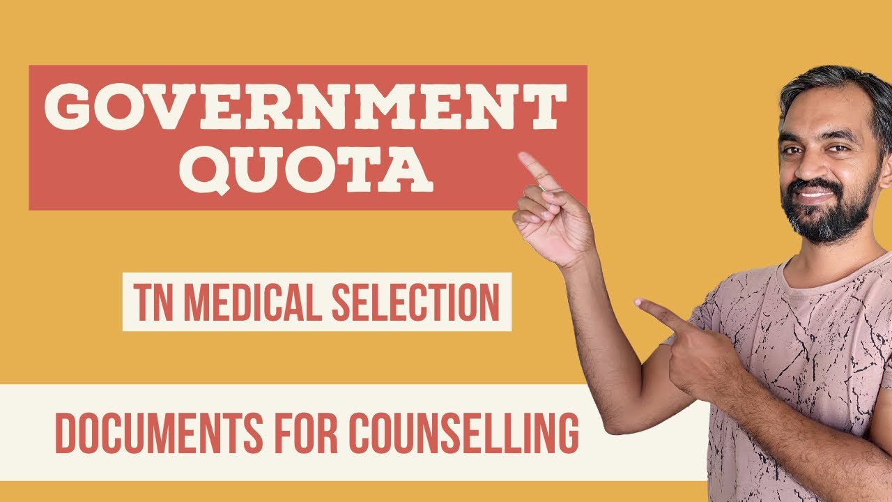 Documents required for MBBS Counselling | TN Medical Selection 2021 | NEET 2021 latest news