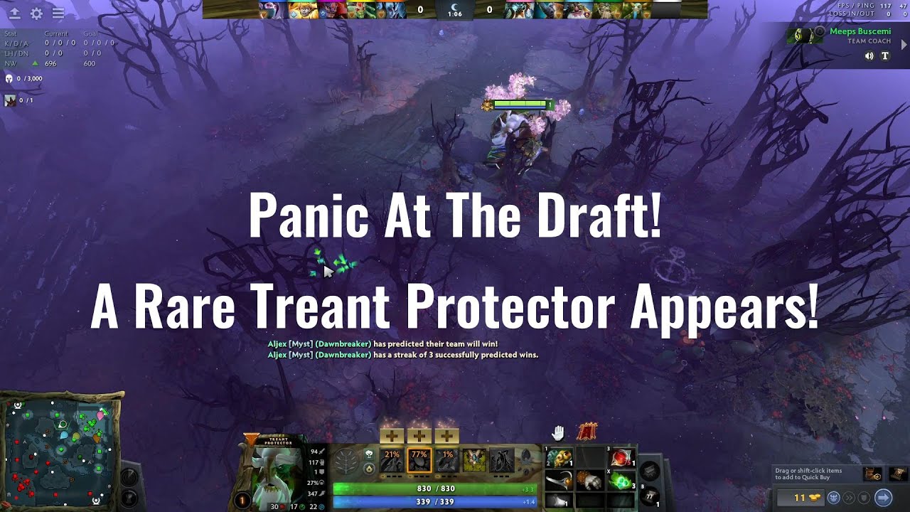 Panic At The Draft! A Rare Treant Protector Appears!