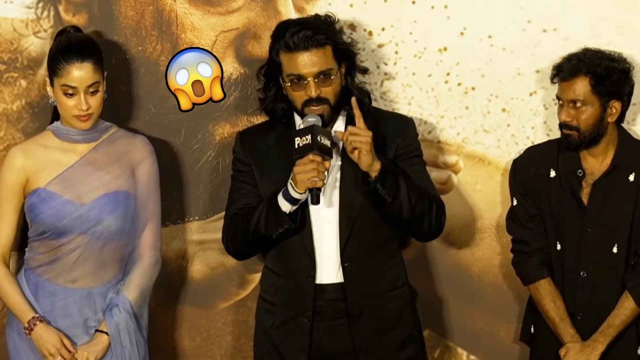 Ram charan Speech At Peddi Trailer Takeover Event | Janhvi Kapoor | A R Rahman | Buchi Babu Sana