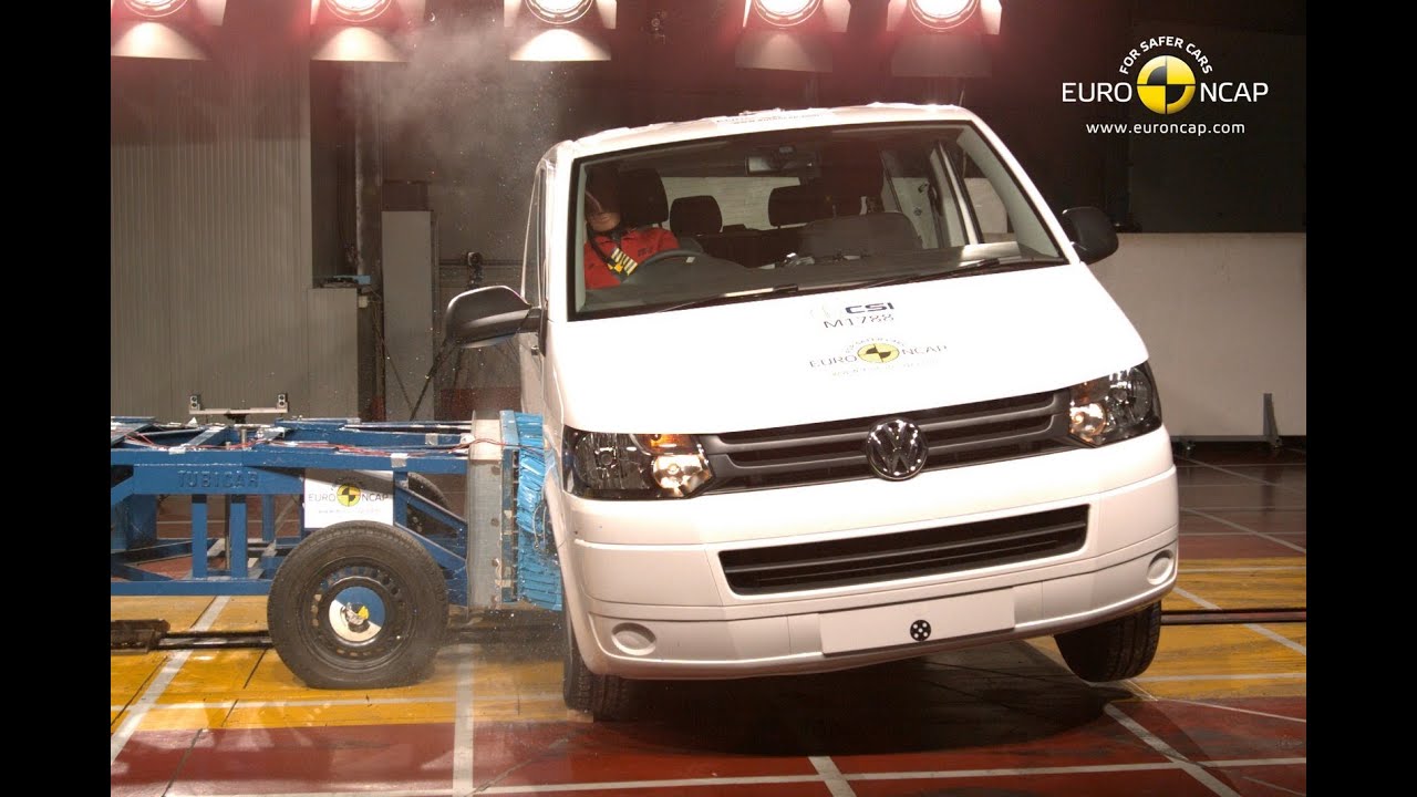Volkswagen Transporter T5 Crash Test Euro NCAP
