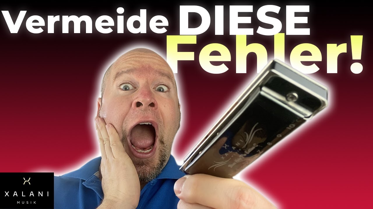 Mundharmonika Lernen: Die 5 häufigsten Fehler (und wie Du sie vermeidest)