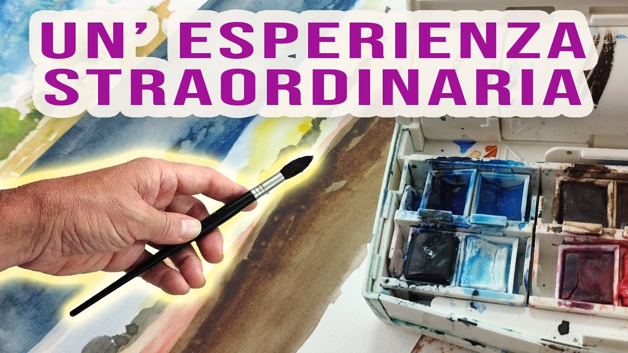 Acquerello in viaggio, la pittura veloce