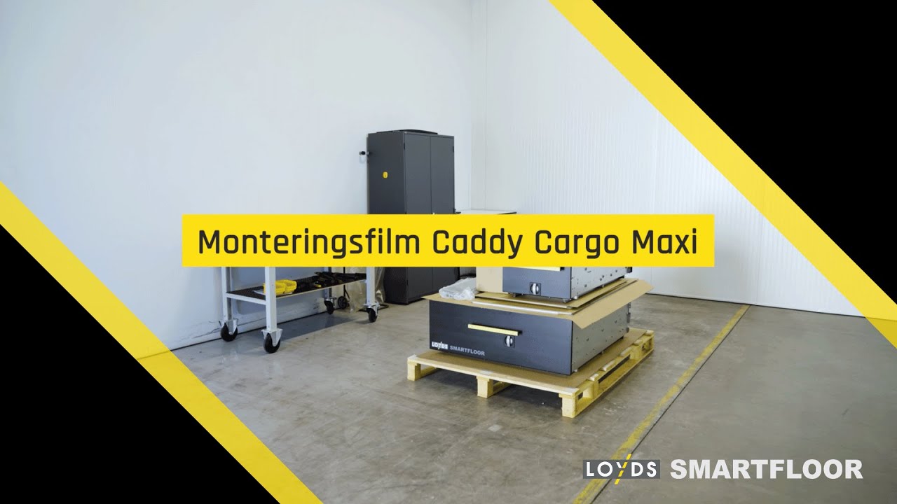 Monteringsvideo; Bygga inredning skåpbil montering inredning VW Caddy Cargo Maxi-Loyds smartfloor