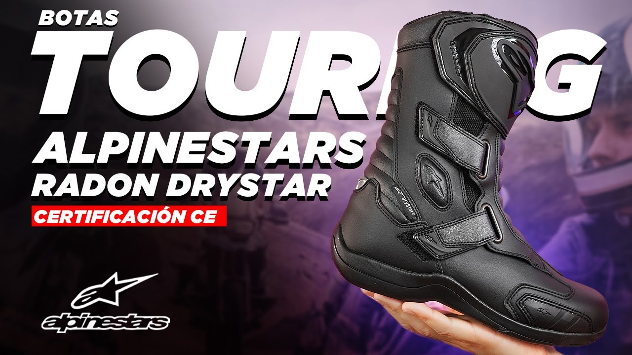 ALPINESTARS RADON DRYSTAR / Botas touring, disponible en motomundi.cl