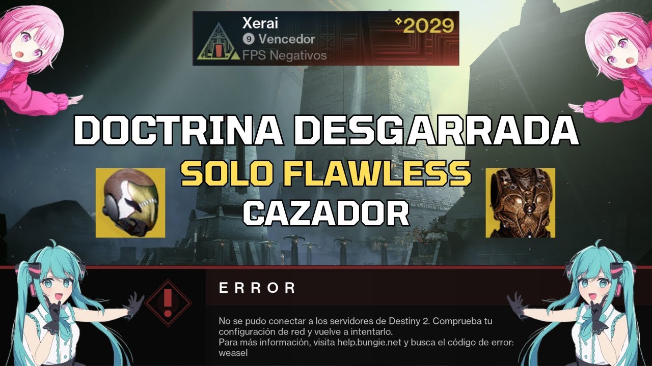 Doctrina Desgarrada - Solo Impecable - Cazador | Destiny 2