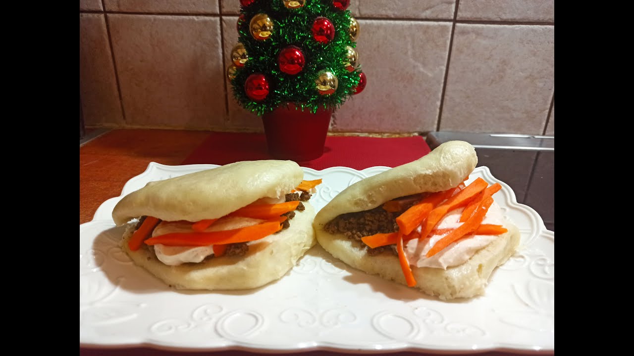 Cooking With Chef Fey-Bao Buns-Ψωμακια Ατμου