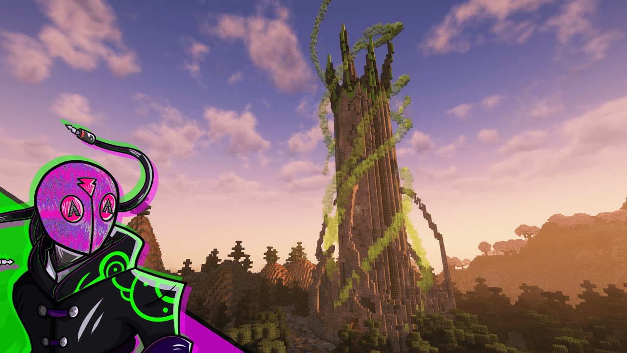 Minecraft | Light Elf City Build Update 2