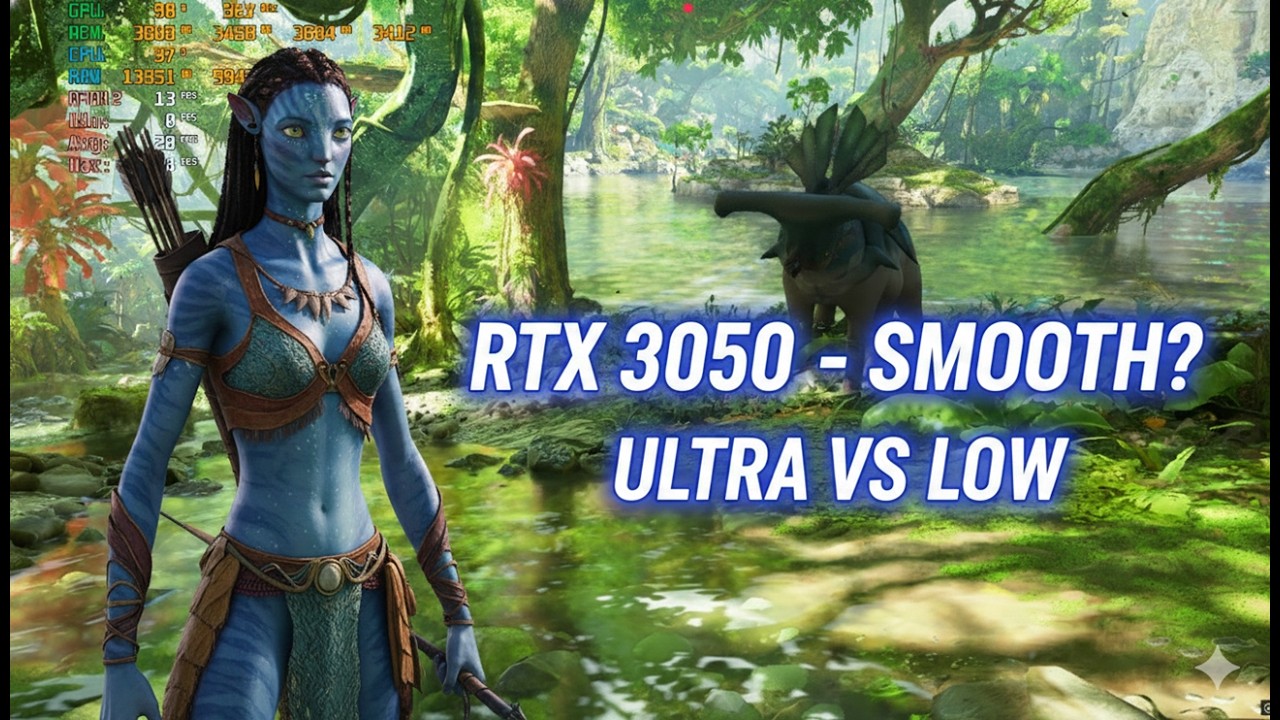Can RTX 3050 Handle Avatar: Frontiers of Pandora? | Gameplay & Performance Test