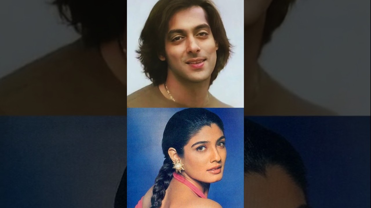 Salman Khan and Raveena Tandon were fighting on film set
