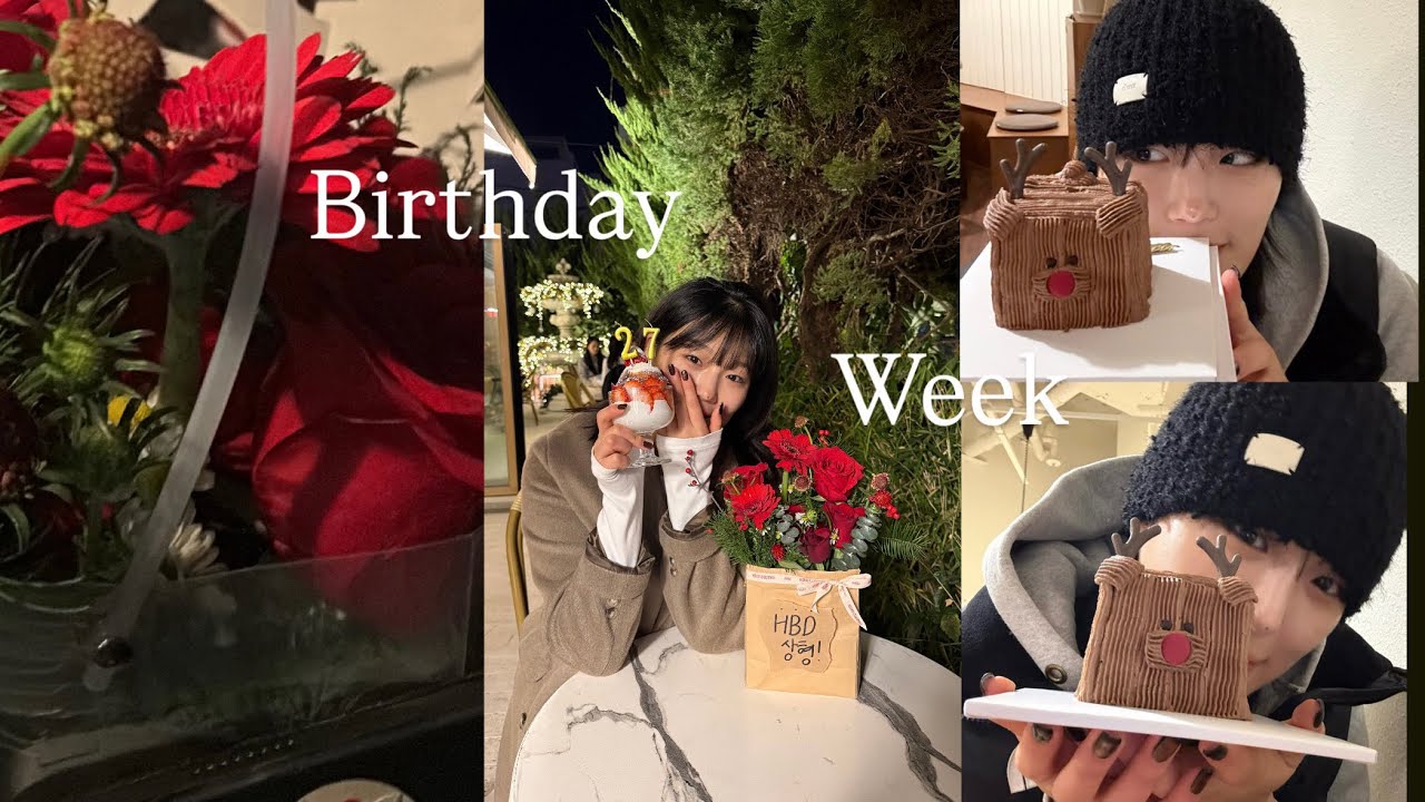 Ep8. 사우나에서 하는 생일파티/동명동사진스팟/요새 꽃다발은 이런게 유행이라고?! 🎉🎂