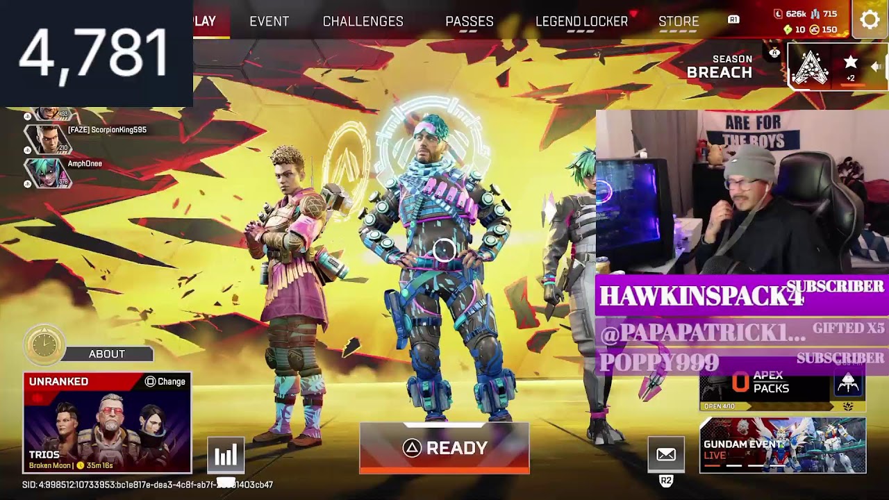 APEX LEGENDS - BEST BRONZE PLAYER PLAYING RANKED JOIN UP!!!