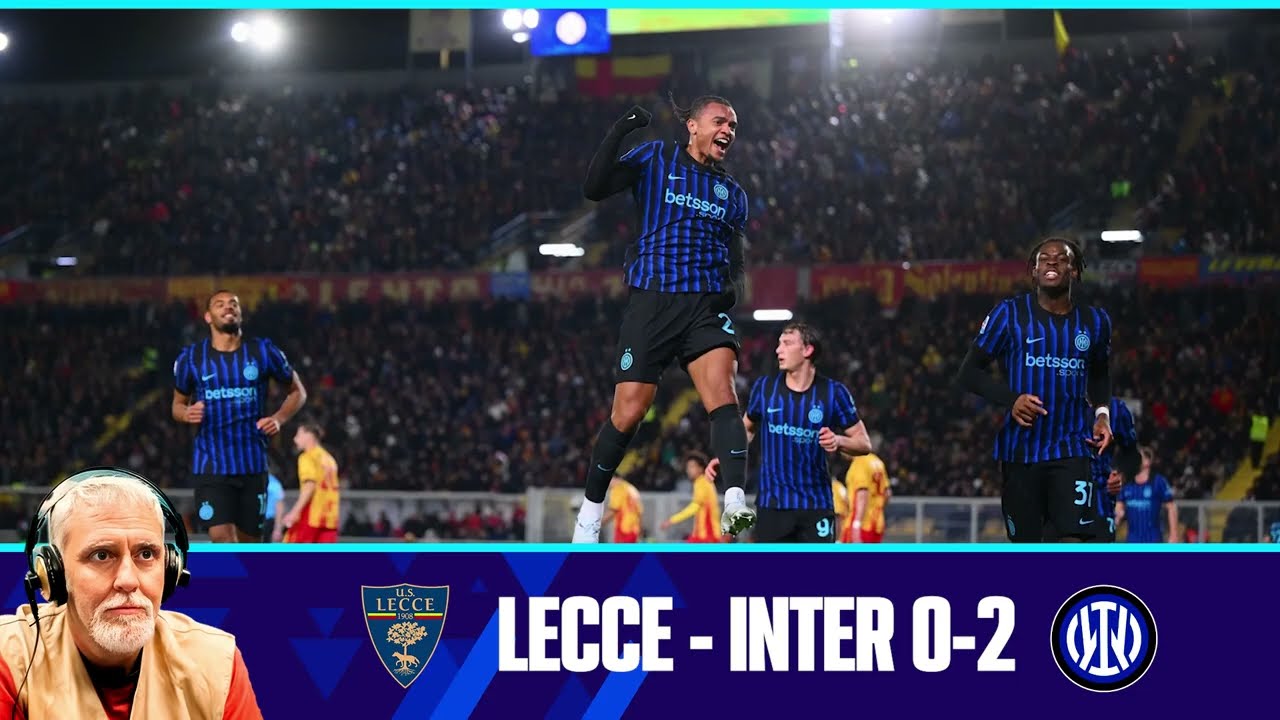 Lecce-Inter 0-2: i gol di Mkhitaryan e Akanji fanno ESPLODERE Francesco Repice in radiocronaca
