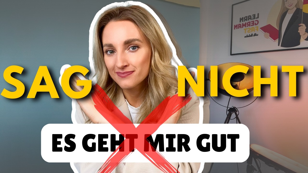 Sag nie ❌ 