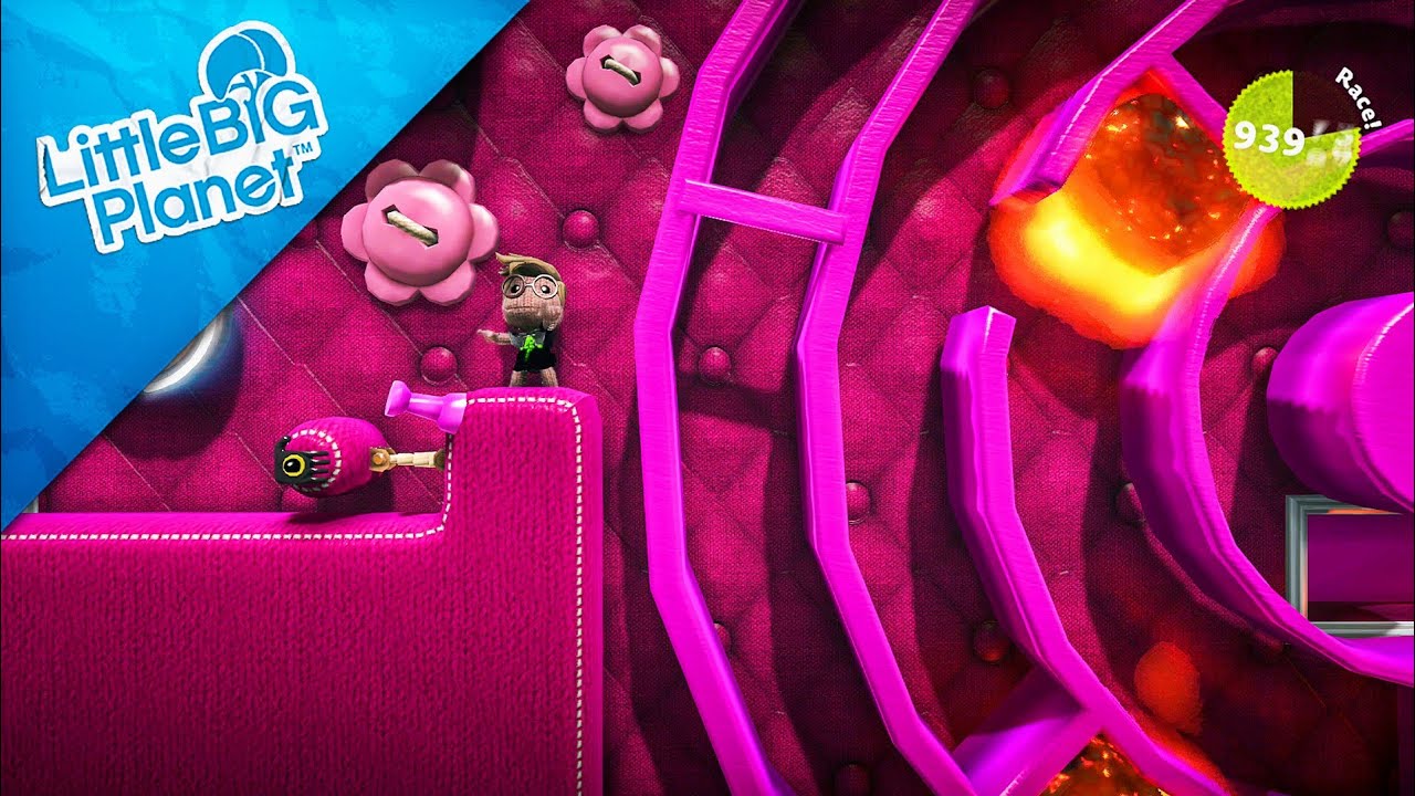 LittleBigPlanet - Colored platform (platformer)