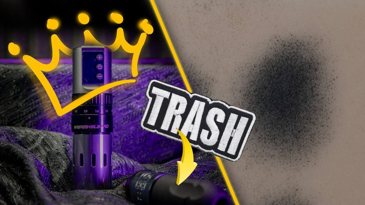 Cheap VS. Expensive Tattoo Machine ft Wormhole Pro