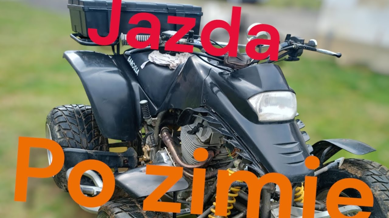 Przepalanie czyli jazda po zimie (honda barossa 250)(xmotos110)(loncin125)(GoPro 8)