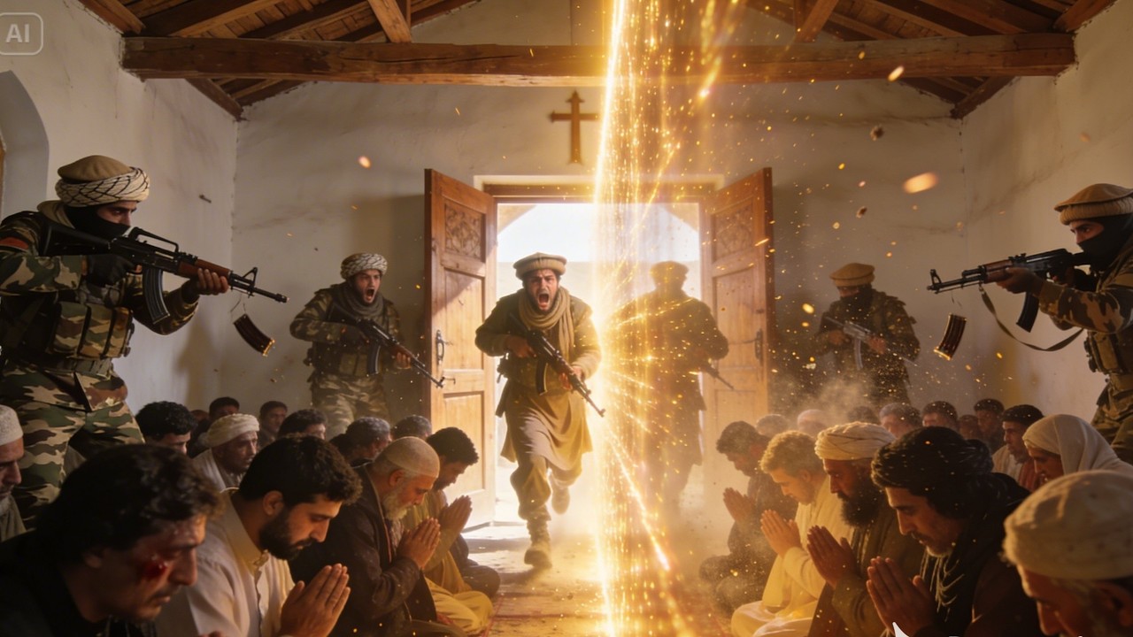 Talibanes atacaron una iglesia con 300 cristianos... pero un misterio divino los detuvo