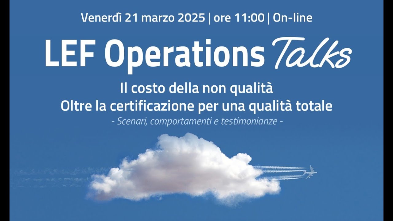 LEF Operations Talk 