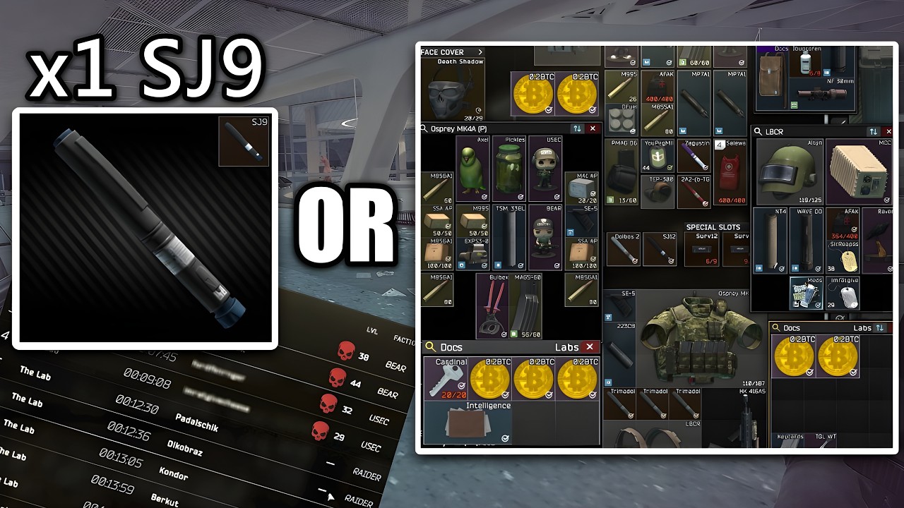 WIPING TEAMS on LABS for ONE ITEM..