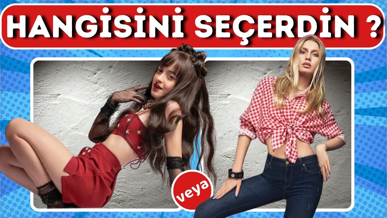 Hangisini Tercih Edersin ? Ünlü Seçimleri Challenge 🌟🤔 Quiz Abla