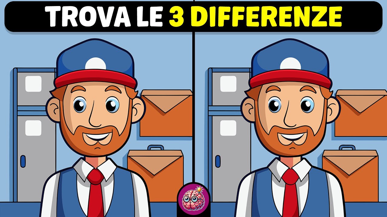 🧠🧩Trova le 3 Differenze | Metti alla prova le tue abilità da detective 🧩🧠 | Trucchi Mentali