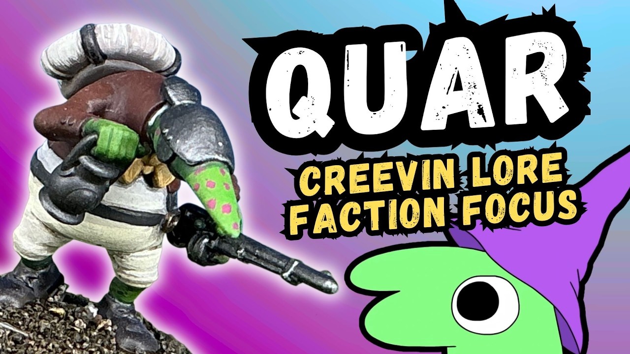Mr.Quar Sent Me Unreleased Models... (Creevin Faction focus!)