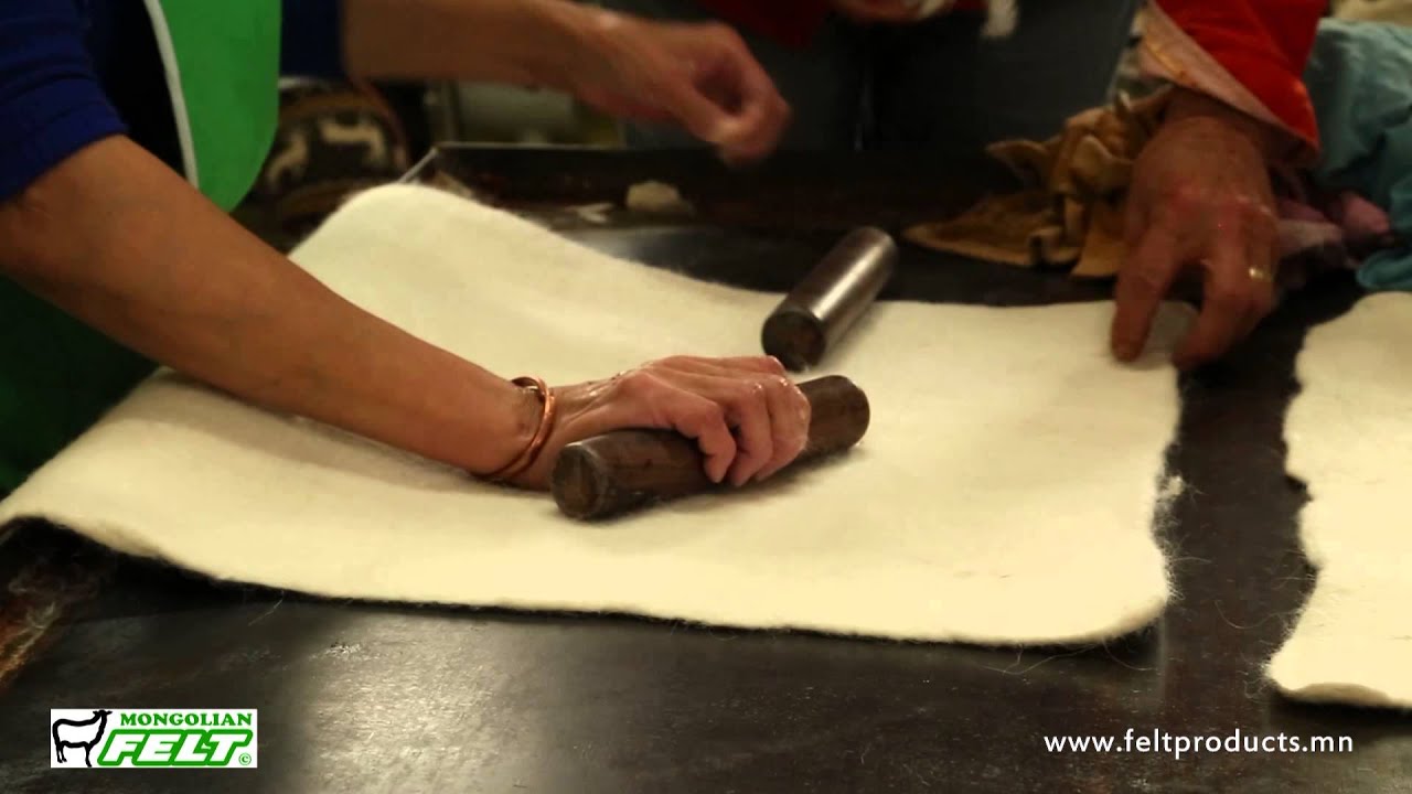 Mongolian felt products Монгол эсгий эдлэл