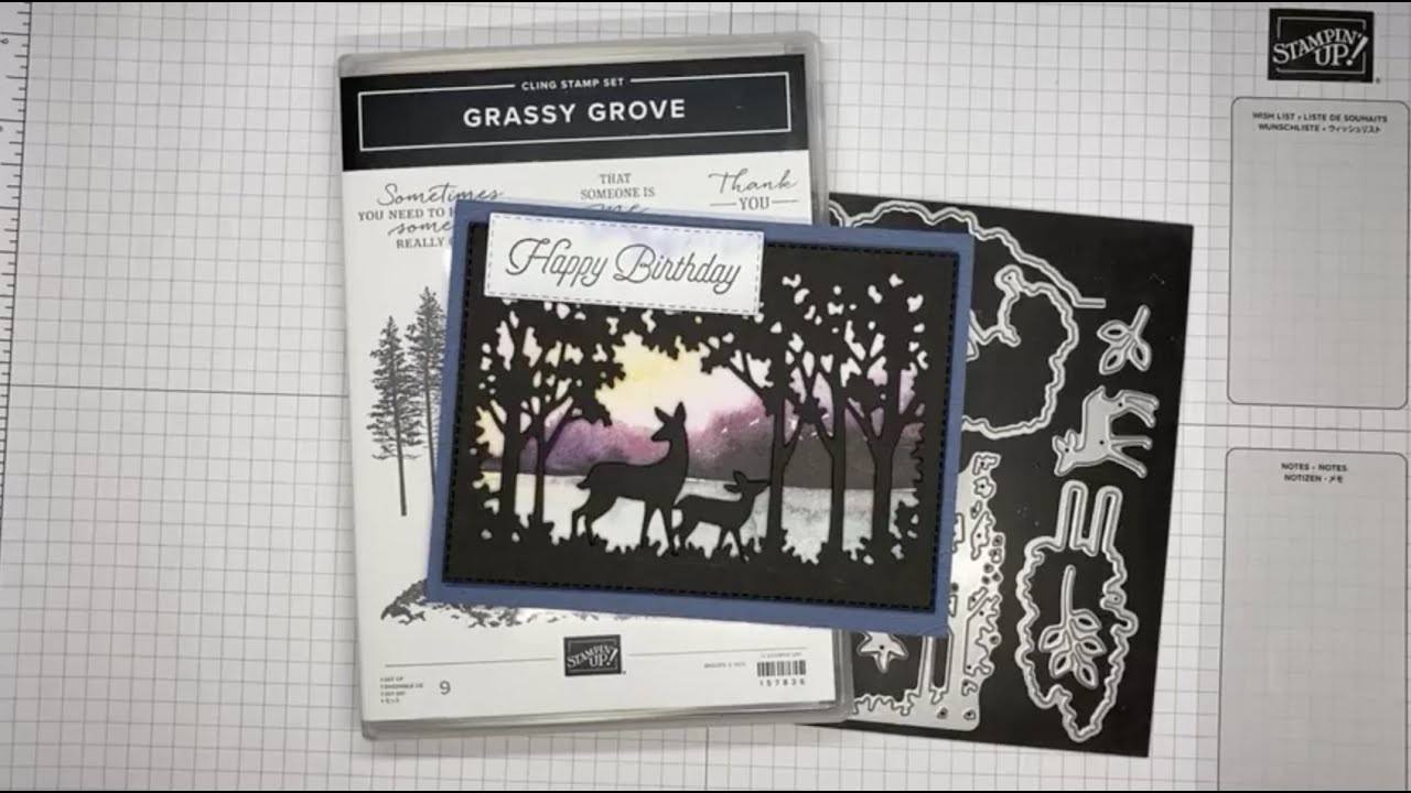Stampin’ Up! Grassy Grove Birthday Card Tutorial