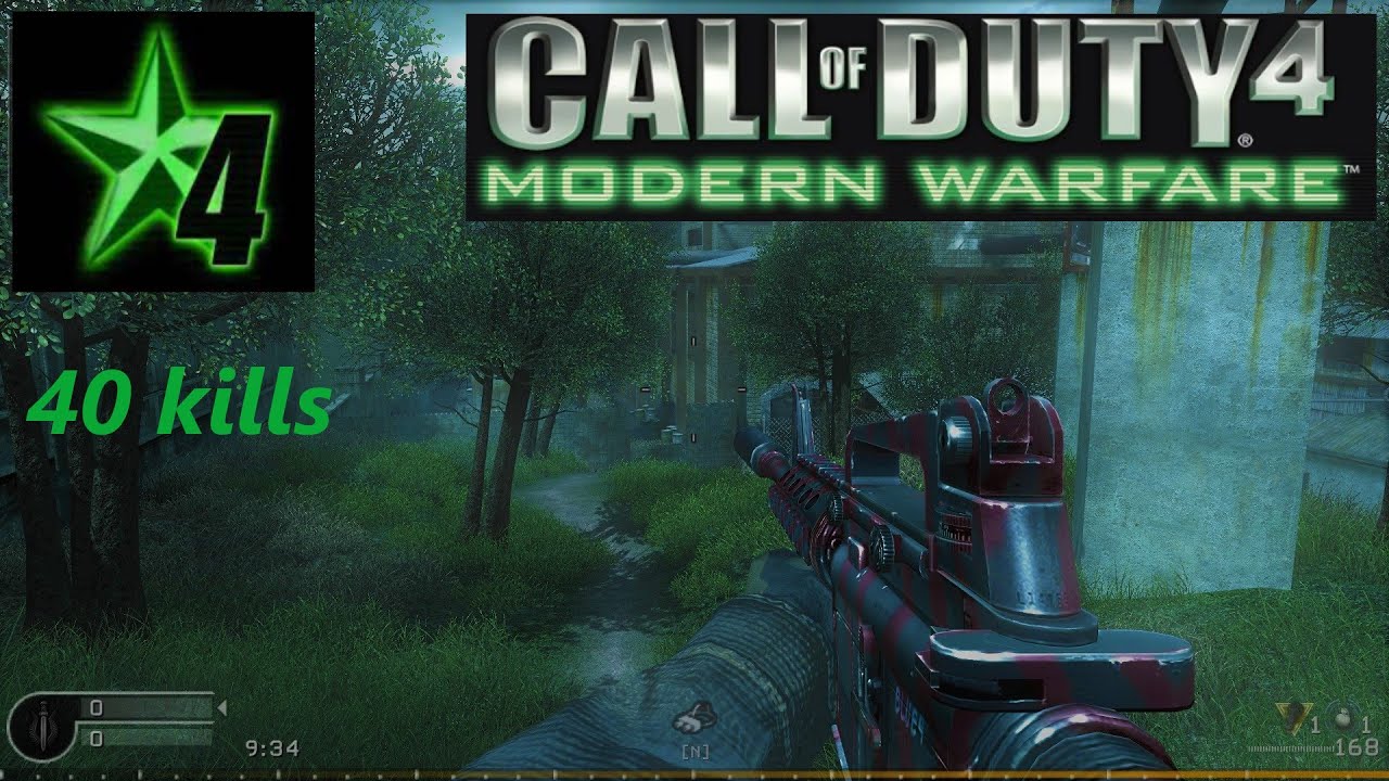 Call of Duty 4: Modern Warfare Multiplayer Gameplay M4a1 PC (2023)
