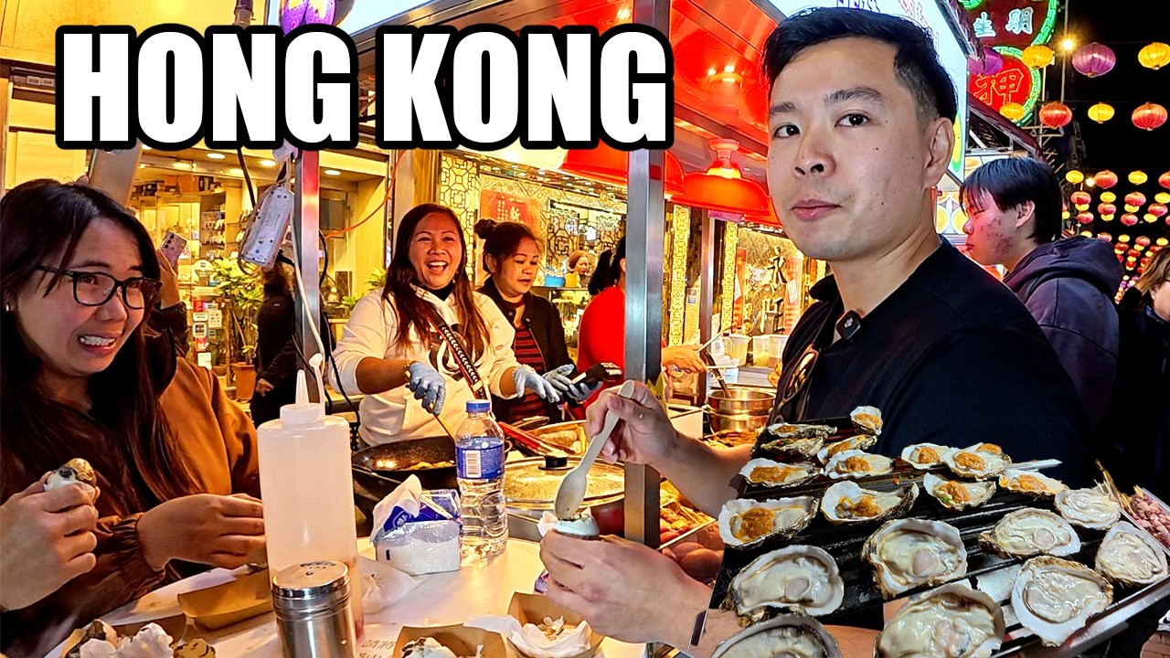 Hong Kong’s CRAZIEST Street Food Market 🇭🇰 EXOTIC FOOD TOUR