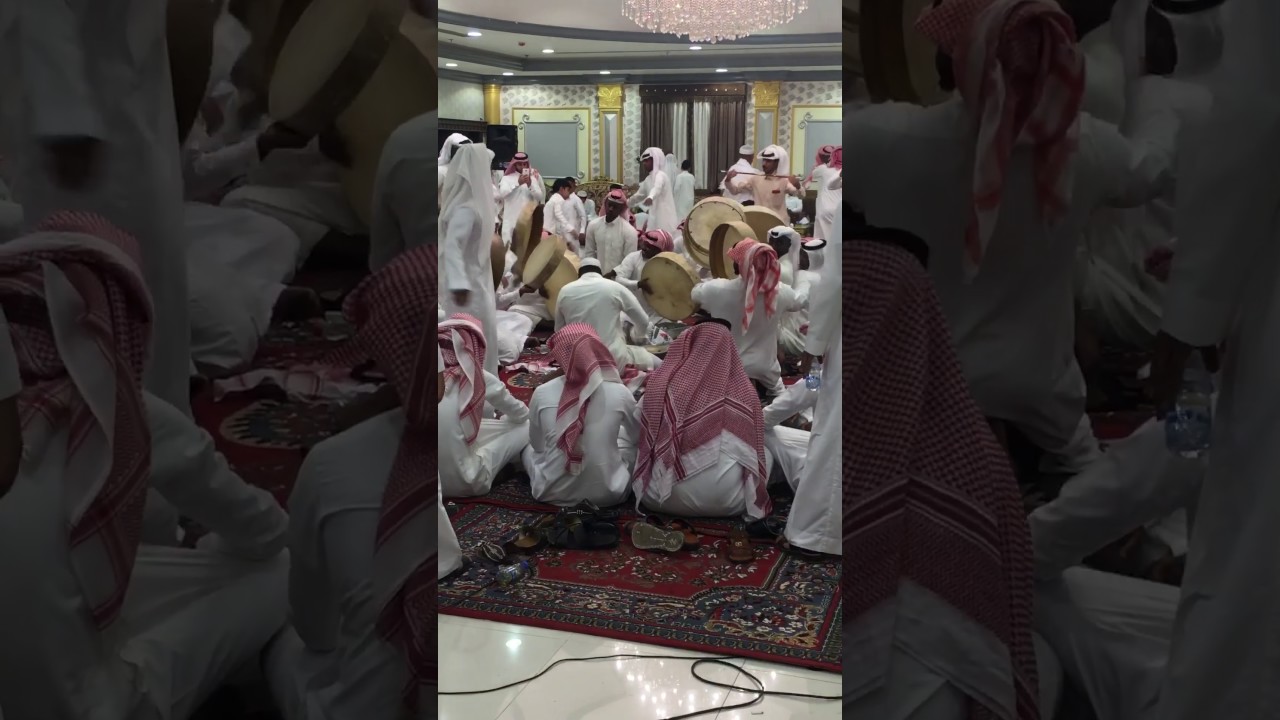 خبيتي فرقة الجبيل #_زواج خالد حمد بوروزهـ•