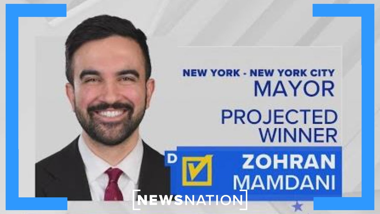 Zohran Mamdani projected to win New York City mayoral race | NewsNation