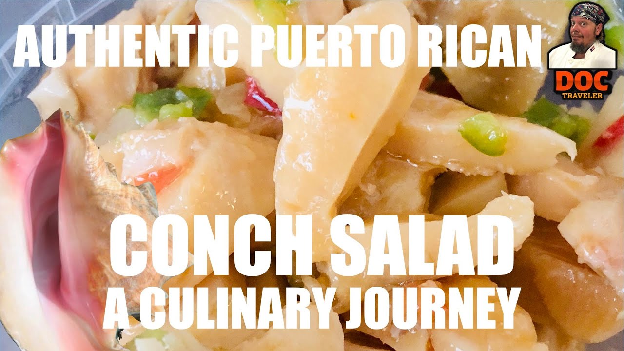 ENSALADA DE CARRUCHO OR CONCH SALAD PUERTORRICAN STYLE