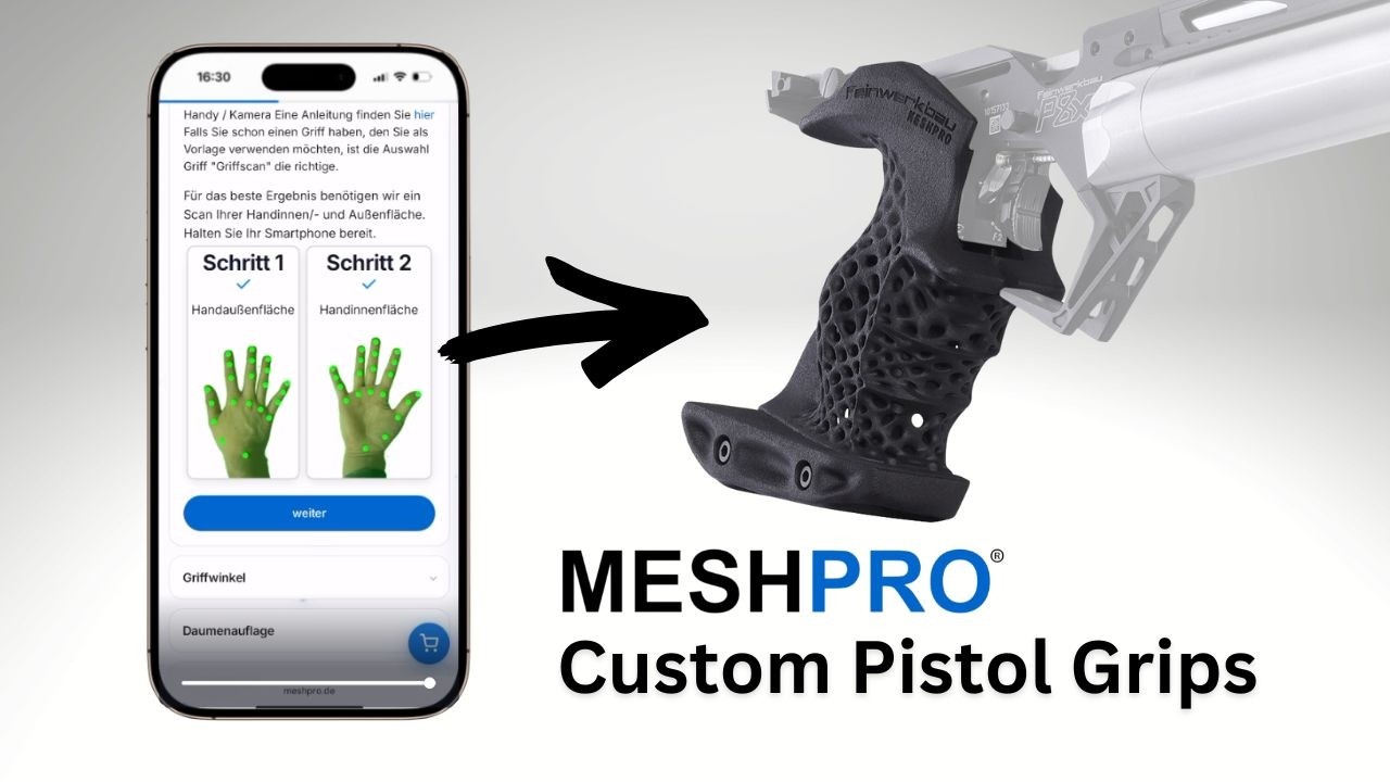 MESHPRO Grip Configurator &ndash; The Future of Custom Pistol Grips