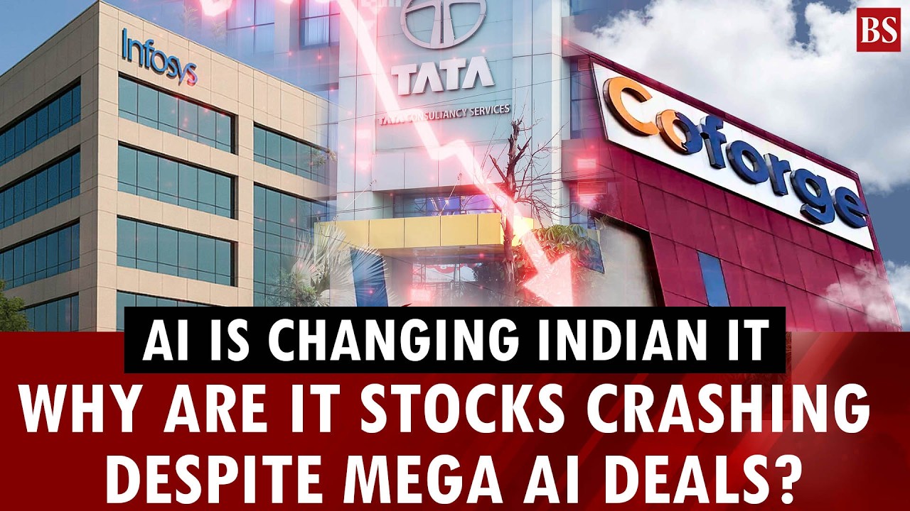 AI is changing Indian IT: Why are IT stocks crashing despite billion dollar AI deals