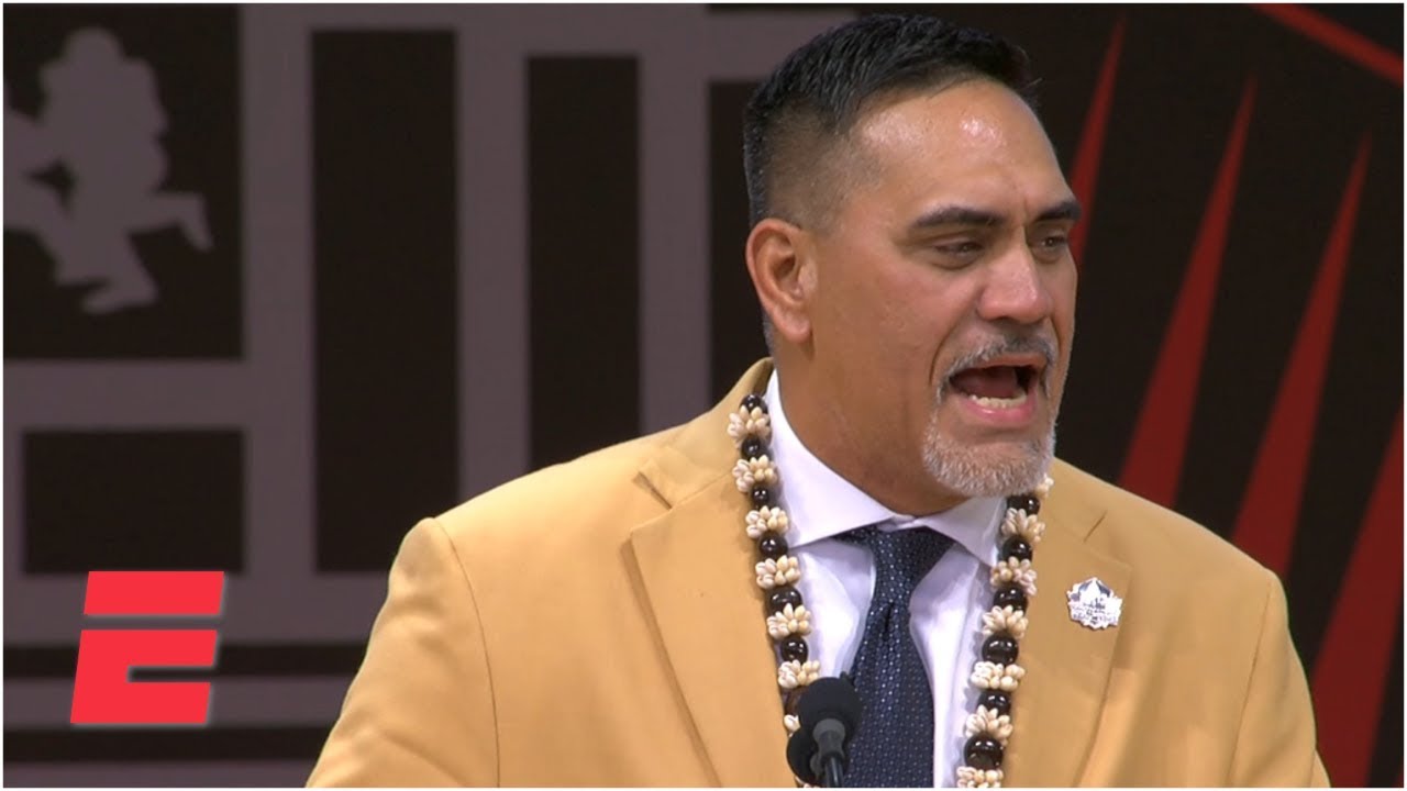 Jets legend Kevin Mawae enshrined as first Hawaiian in the Pro Football Hall of Fame | NFL on ESPN
