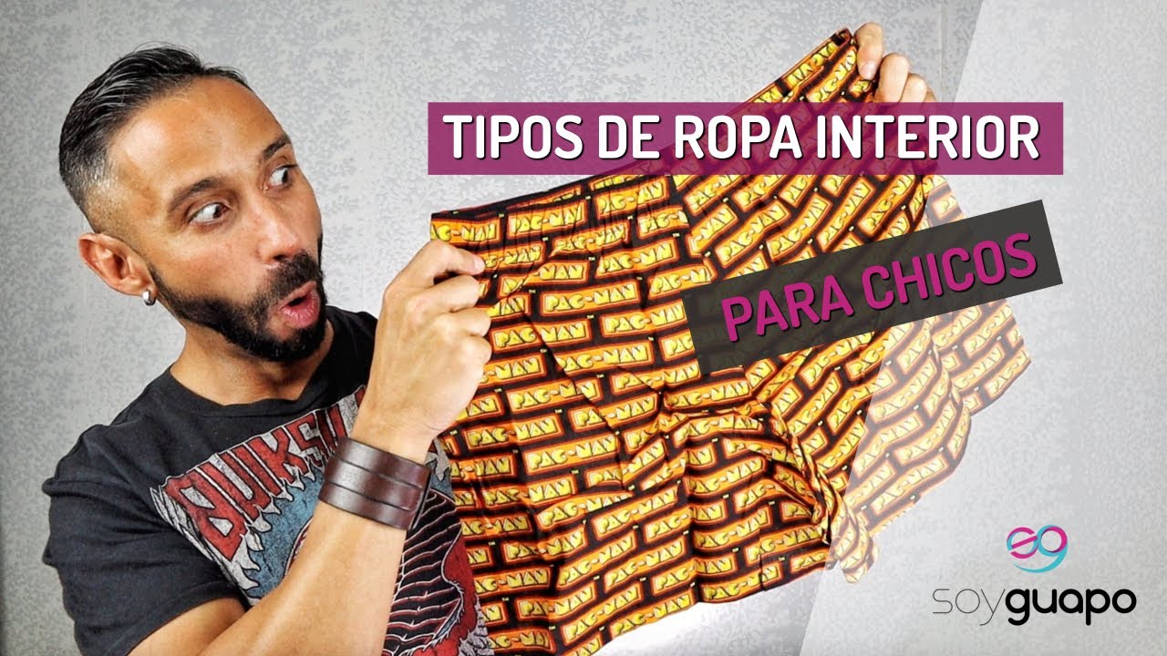 Tipos de Ropa Interior para Hombre Guaperas (No uses el Blanco)