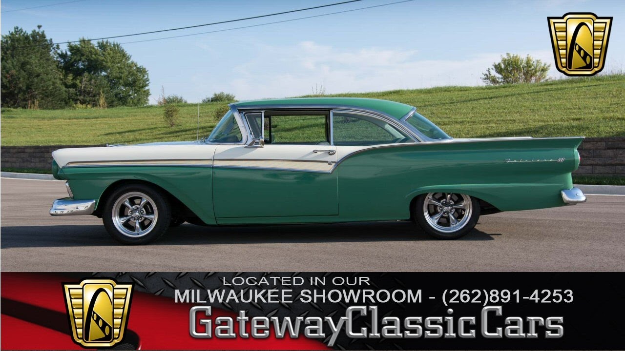 1957 Ford Fairlane Now Featured in our Milwaukee Showroom #89-MWK