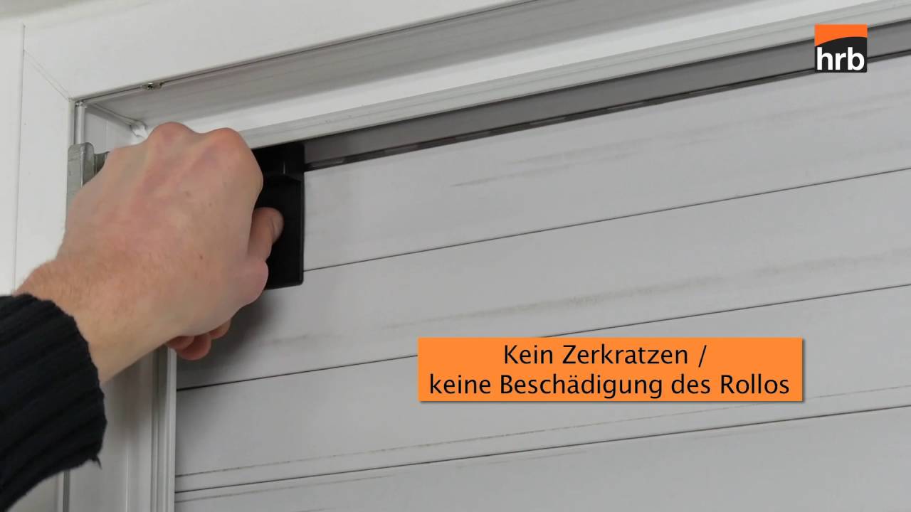 Einbruchschutz: Rollo Stop Rolladenklemme von HRB Grosshandel