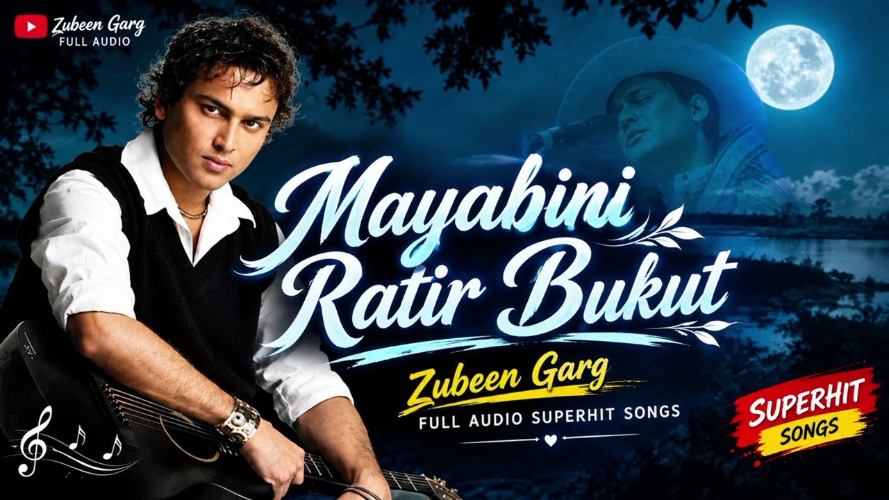 Mayabini Ratir Bukut || Assamese song zubeen garg || superhit songs || zubeen garg song 