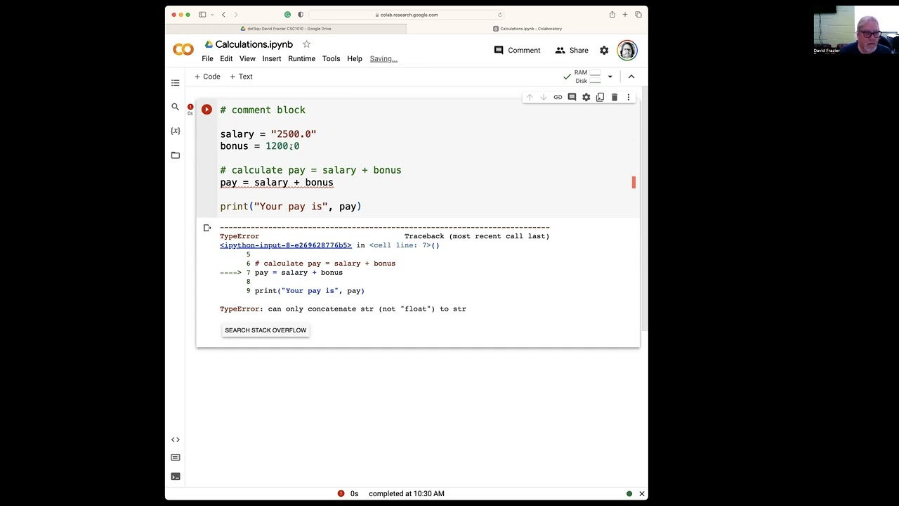 Doing Calculations and more Output Formatting