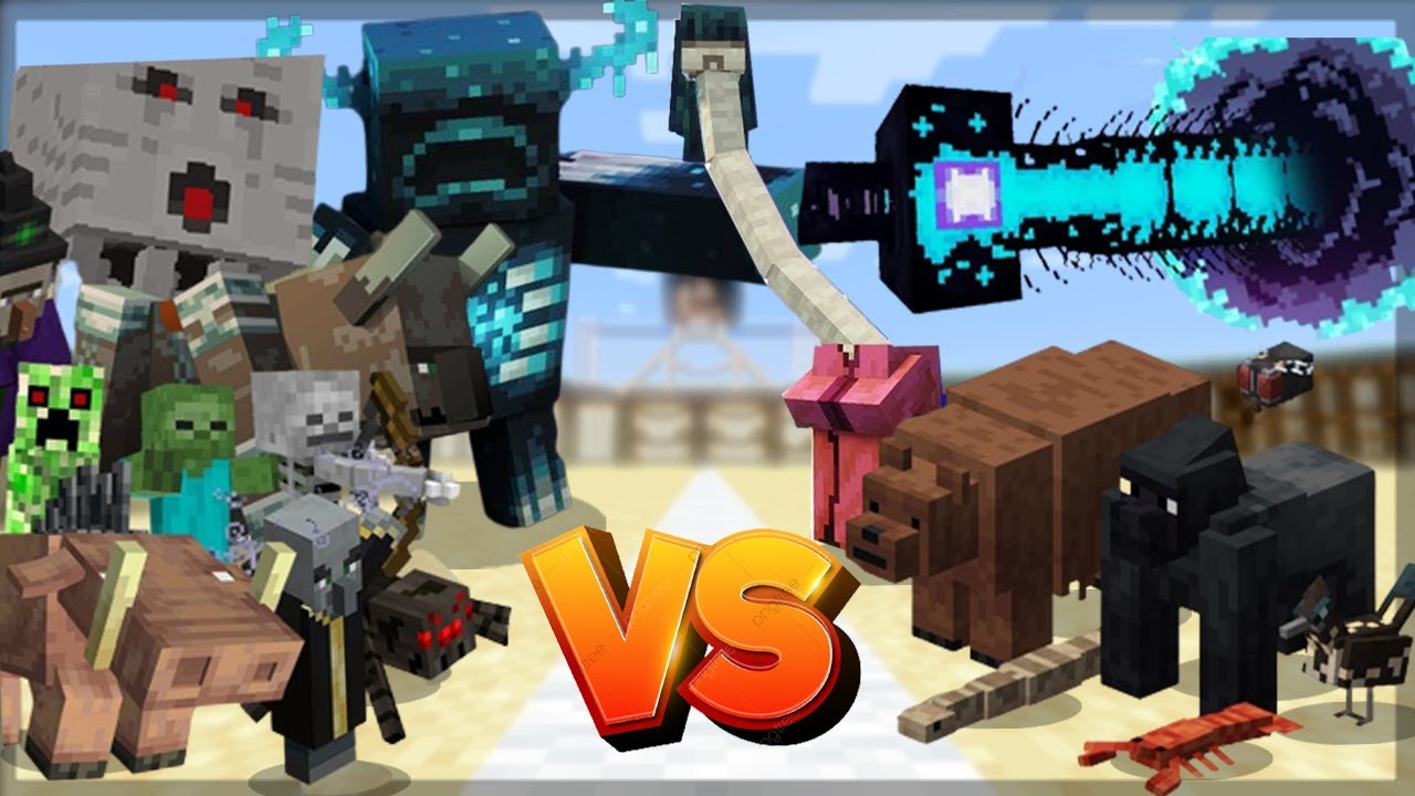 Minecraft: MINECRAFT VS ALEXS MOBS (1.19.2) - BATALHA DE MOBS