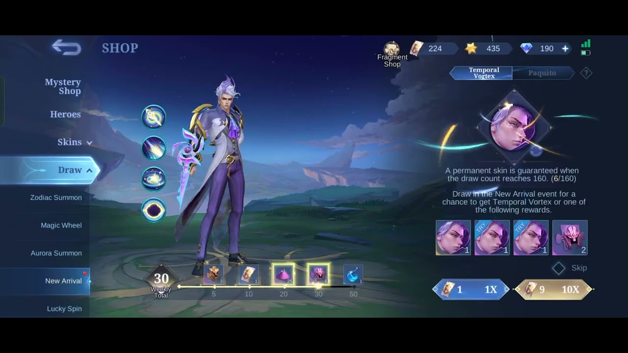 Natan New Skin | Temporal Vortex 🥹